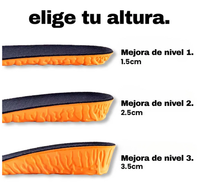 Plantillas elevadoras-Una comodidad pura en cada Paso