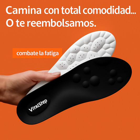 Plantillas VitalStep - Una comodidad pura en cada paso.